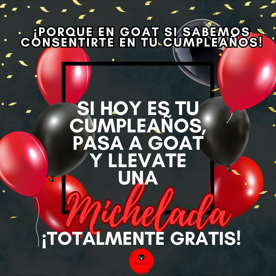 MICHE GOAT GRATIS 🧊🔴 solo en tienda 