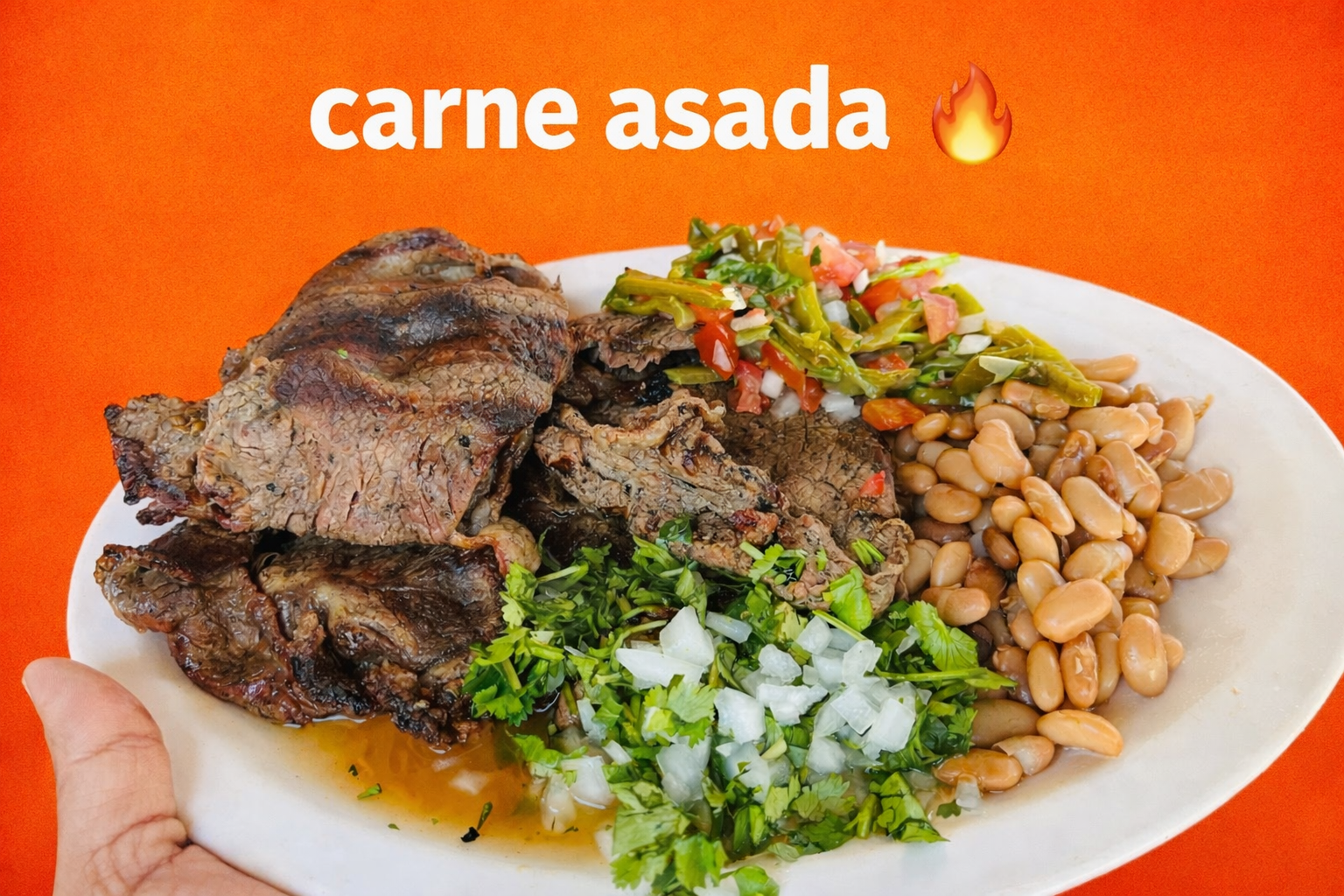 CARNE ASADA 🔥 AL CARBÓN 