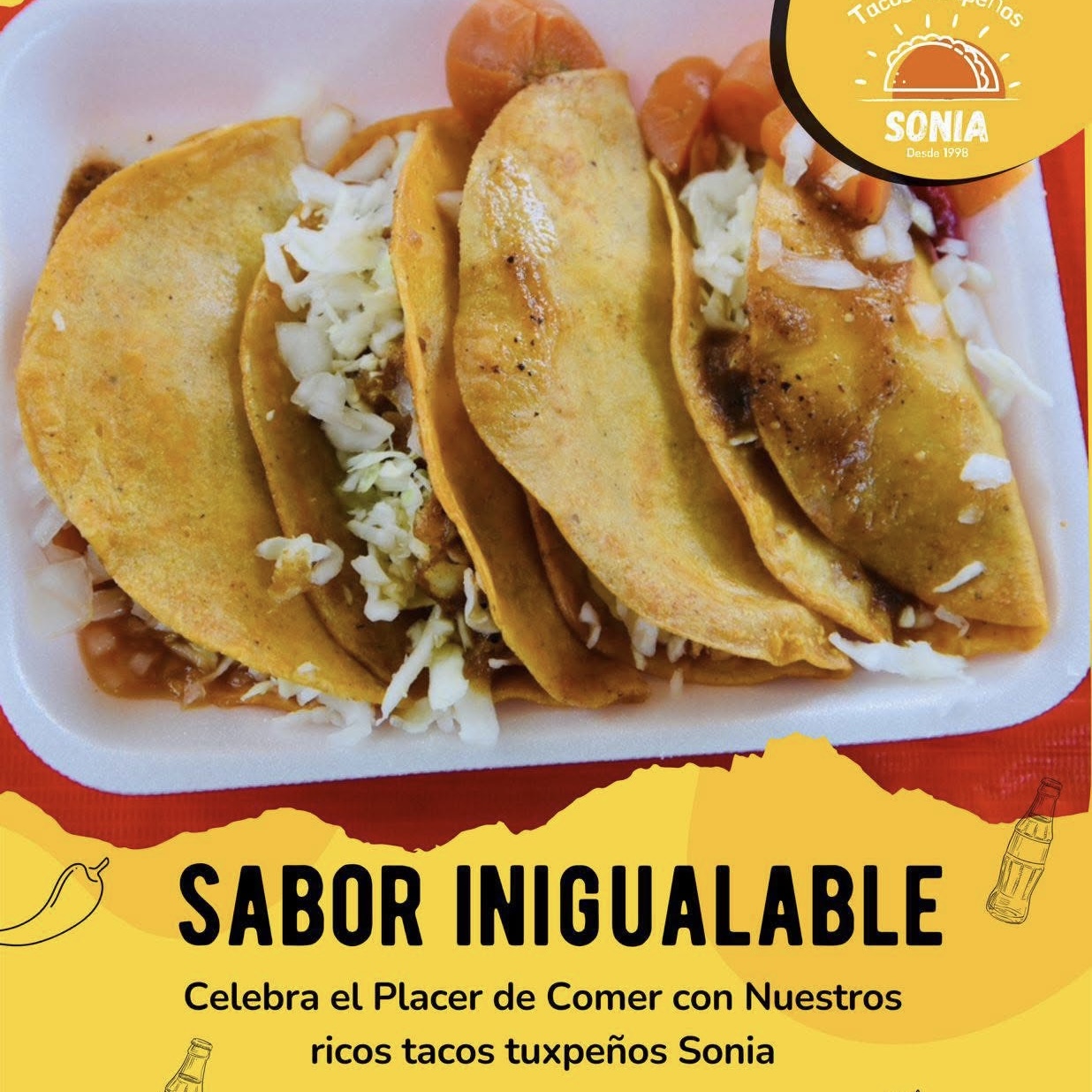 TACOS TUXPEÑOS SONIA 