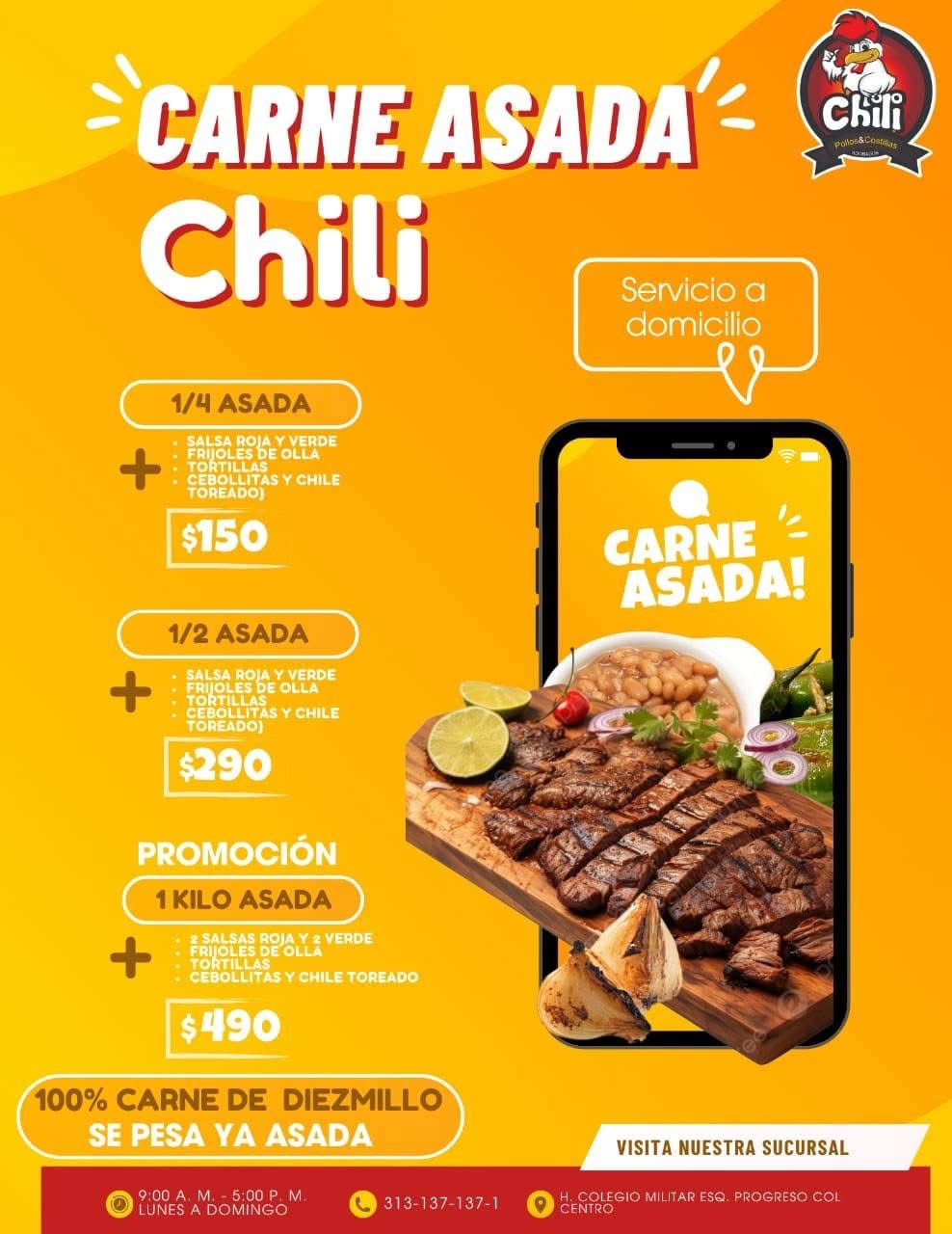 ÓRDENES SE ASADA 🔥