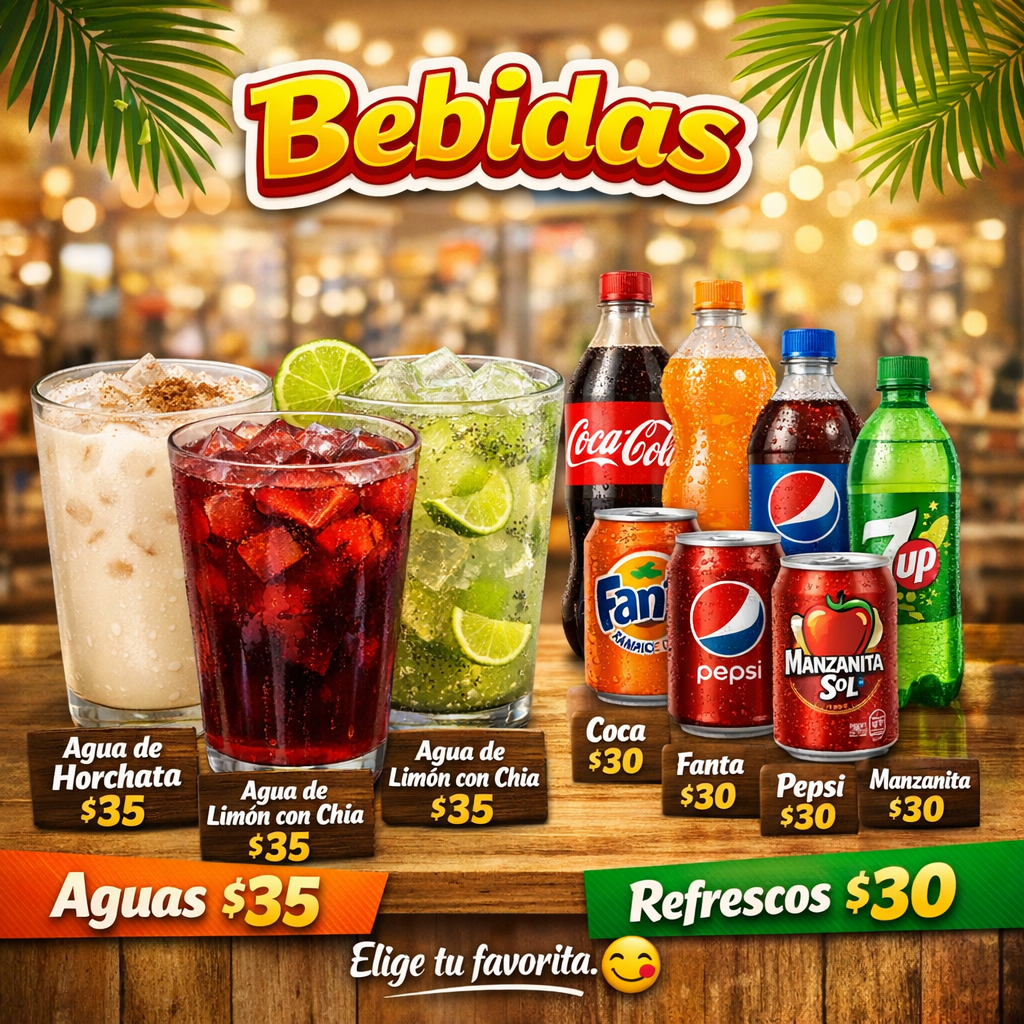 BEBIDAS 🥤 