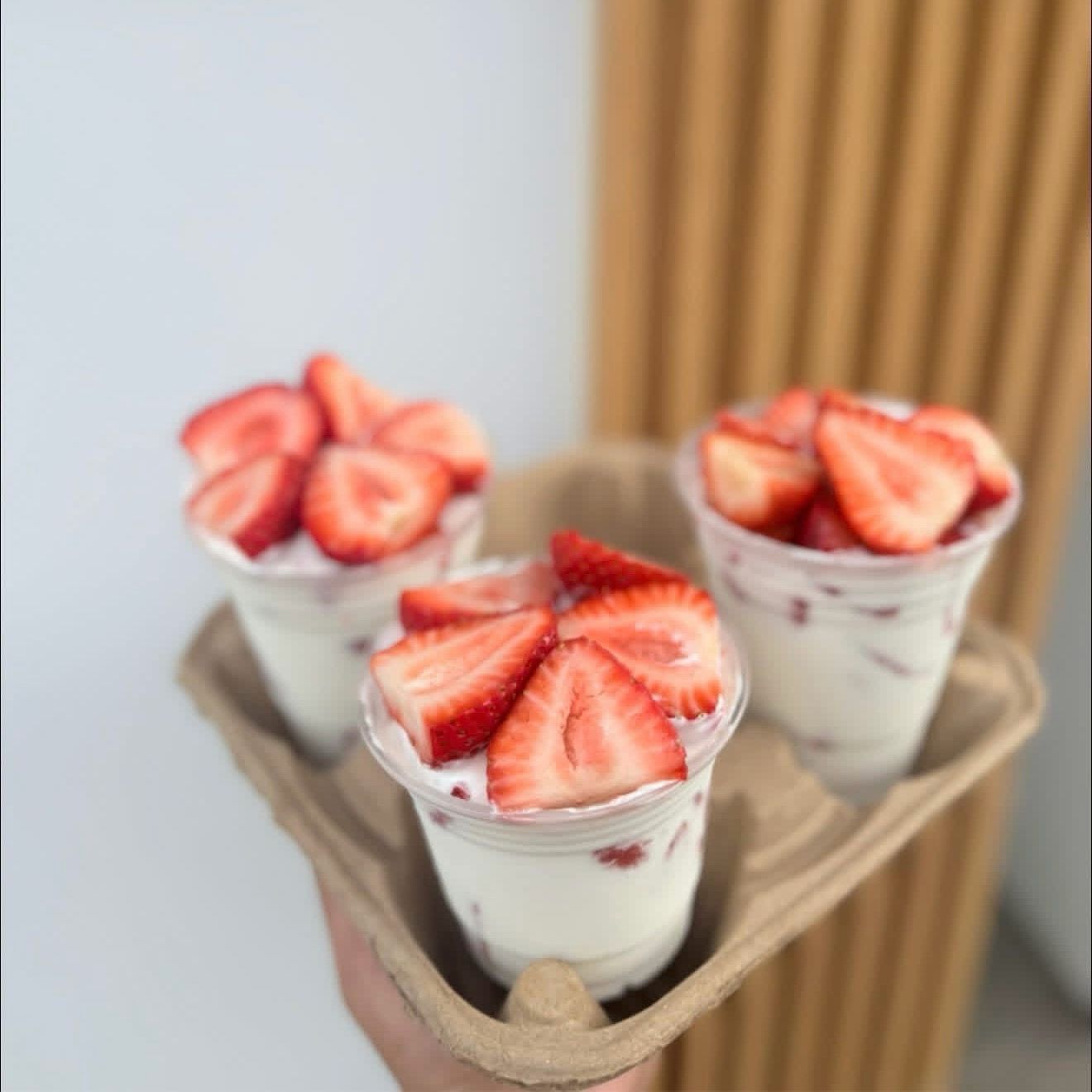 FRESAS CON CREMA 🍓 