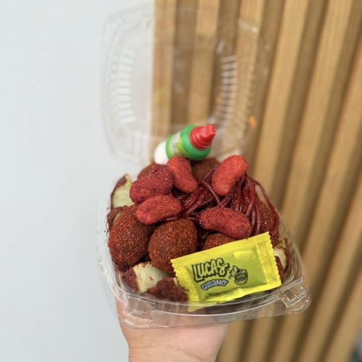 Manzana con Chamoy. 🍎🍏🌶️