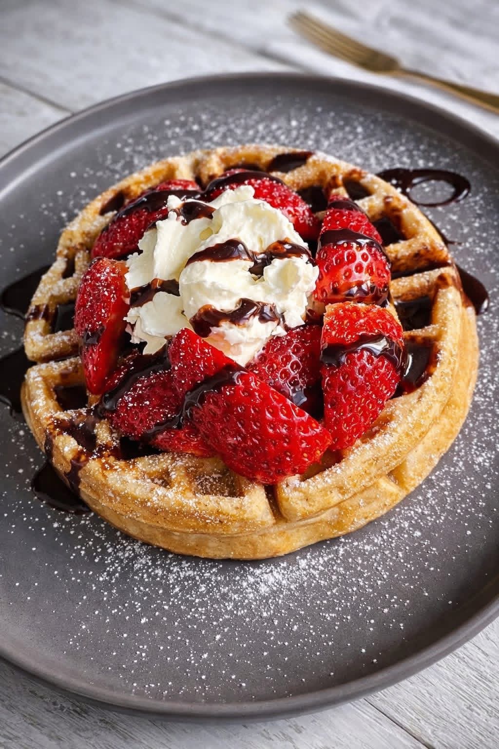 WAFFLE ESPECIAL 🧇🍓🍌🍑