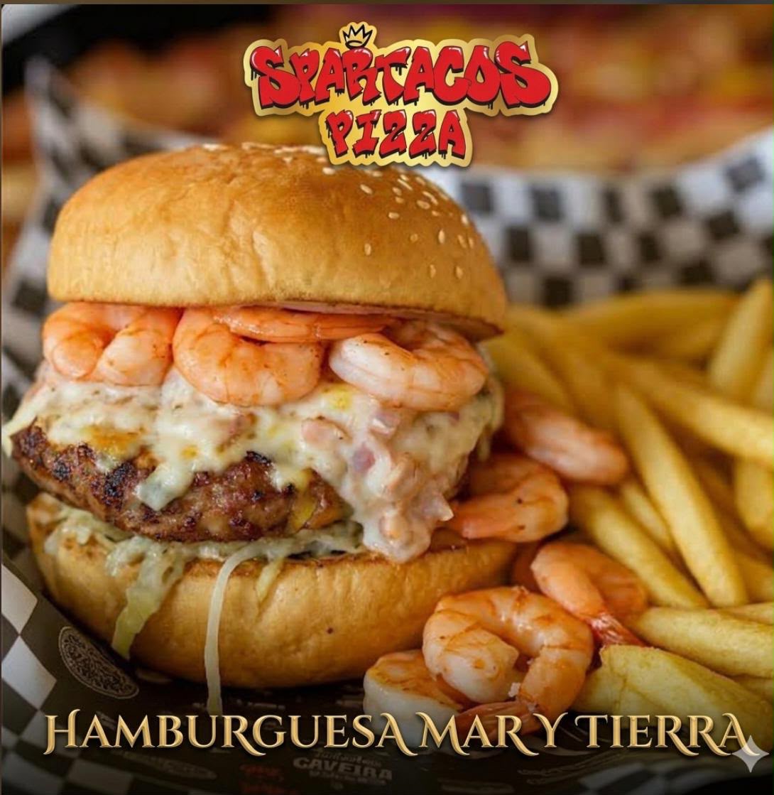 Hamburguesa, Mar y tierra