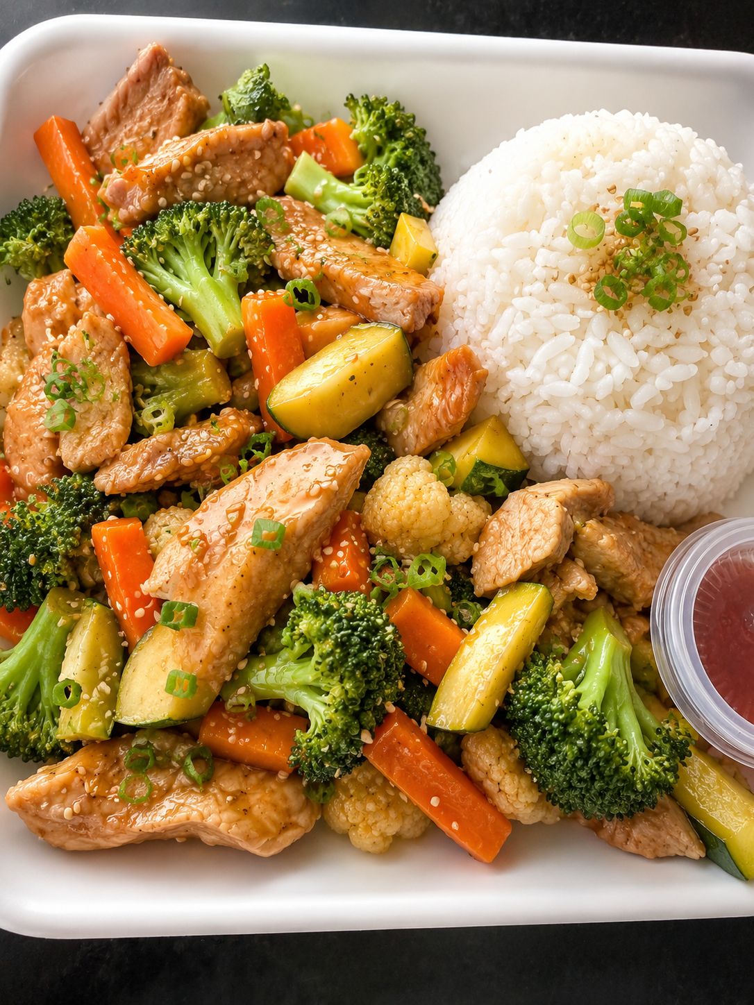 POLLO CON VERDURAS