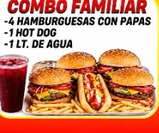 COMBO FAMILIAR 🍔